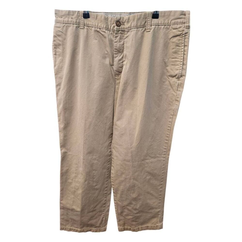 Izod 90's Tan Khaki Pants Mens Size 38